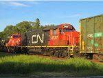 CN 4727 trails on 402